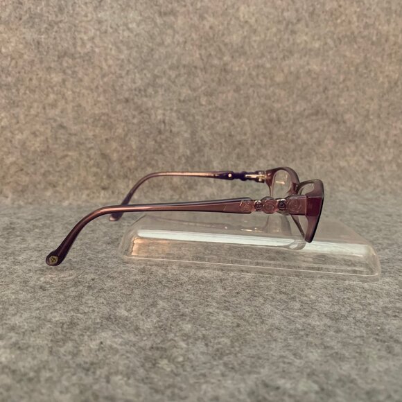 Lulu Guinness L839 Women’s Purple Optical/Prescription Eyeglasses Frame - Picture 9 of 13